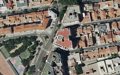 Vista aérea de la ubicación de Centro de Día Sanivida Salamanca