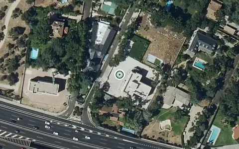 Vista aérea de la ubicación de Residencia La Nueva Florida