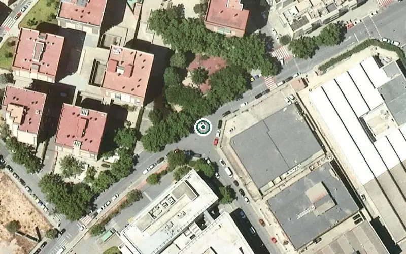 Vista aérea de la ubicación de Residència Assistida DomusVi Claret