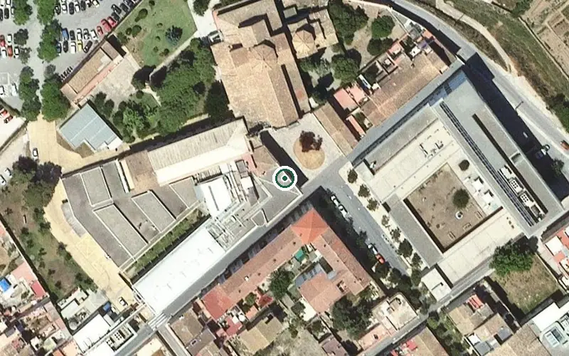 Vista aérea de la ubicación de Centre residencial Els Josepets