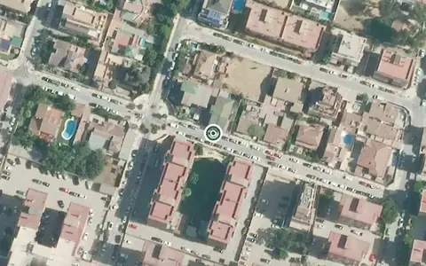 Vista aérea de la ubicación de Vivienda Tutelada Santa Teresa