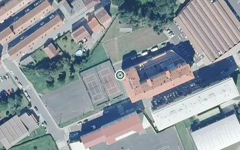 Vista aérea de la ubicación de Centro de Día para Persoas Maiores Xuntanza