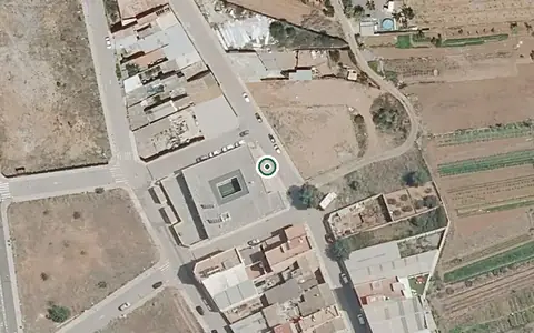 Vista aérea de la ubicación de Centro de Día de Mayores Dependientes