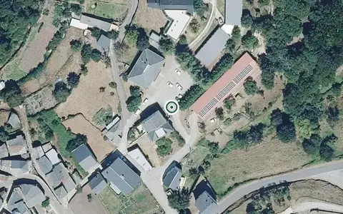 Vista aérea de la ubicación de Residencia 3ª Idade Gabino García Fdez