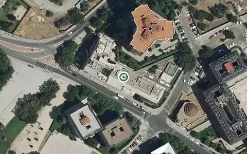 Vista aérea de la ubicación de Residencia Bouco Madrid Carabanchel