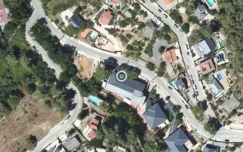 Vista aérea de la ubicación de Residencia Tercera Edad Santa Fátima