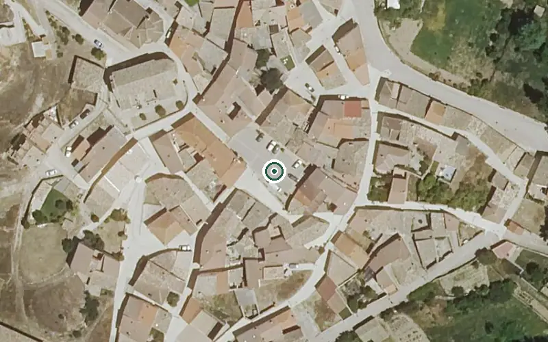 Vista aérea de la ubicación de Vivienda Municipal de Mayores