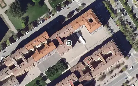 Vista aérea de la ubicación de Residencia de Personas Mayores Ntra. Señora del Rosario
