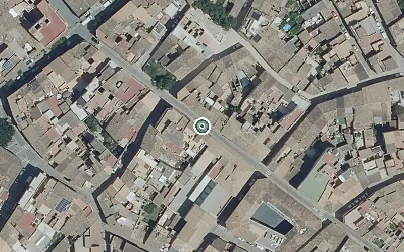 Vista aérea de la ubicación de Centro de Día Miquel Mir