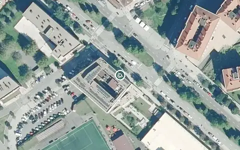 Vista aérea de la ubicación de Residencia Ballesol