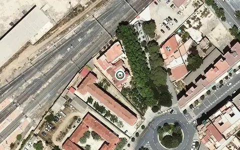 Vista aérea de la ubicación de Centre de dia Natura Residencial