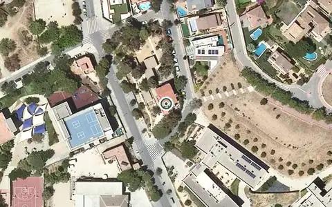 Vista aérea de la ubicación de Apartamentos Bouco Ciutat Diagonal