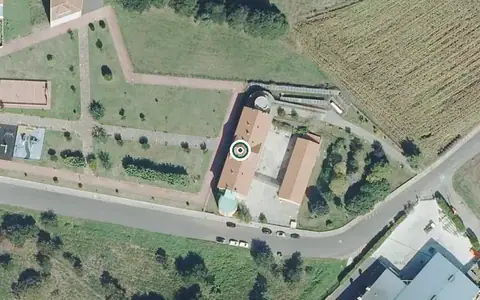 Vista aérea de la ubicación de Residencia Municipal de Maiores de Vila de Cruces
