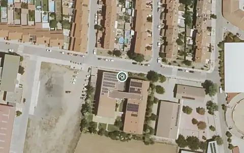 Vista aérea de la ubicación de Residencia de Mayores los Nogales