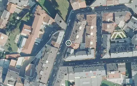 Vista aérea de la ubicación de Residencia As Dores
