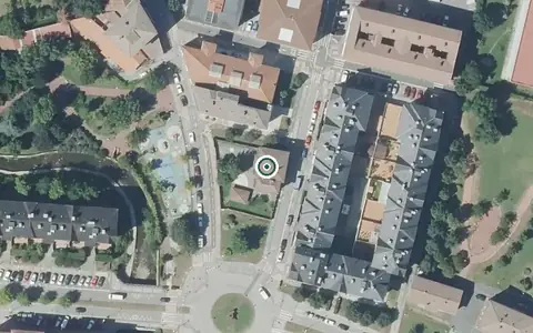 Vista aérea de la ubicación de Residencia Tabira Berri Egoitza