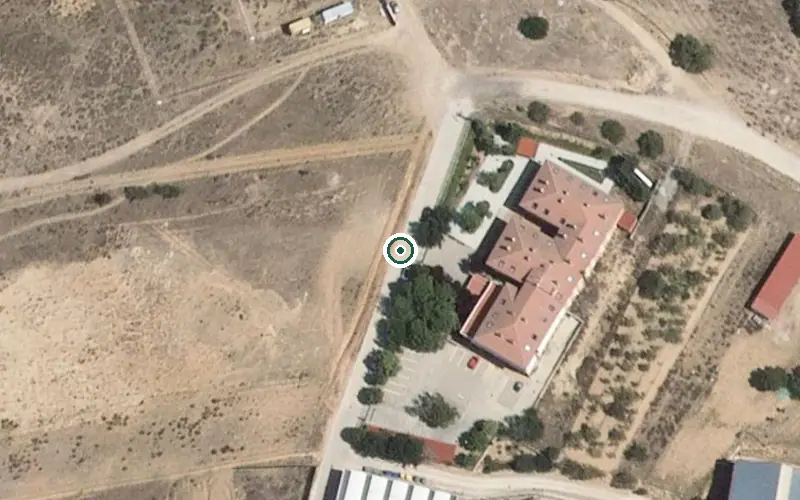 Vista aérea de la ubicación de Residencia Geriátrica San Miguel