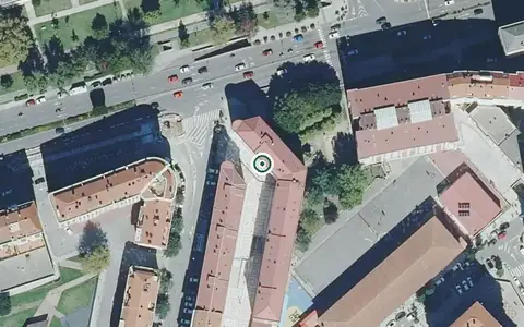 Vista aérea de la ubicación de Vivenda Comunitaria Comunidade O Albergue Vigo