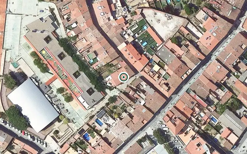 Vista aérea de la ubicación de Residència Falgàs