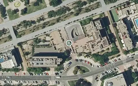 Vista aérea de la ubicación de Centro de Día La Moraleja