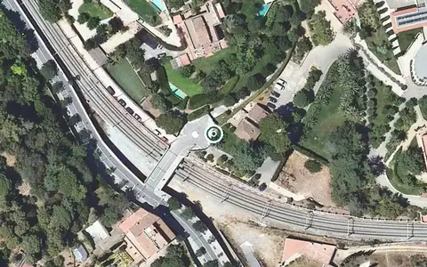 Vista aérea de la ubicación de Residència Betània