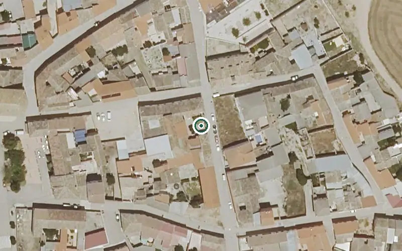 Vista aérea de la ubicación de Residencia de Mayores Virgen de la Soledad
