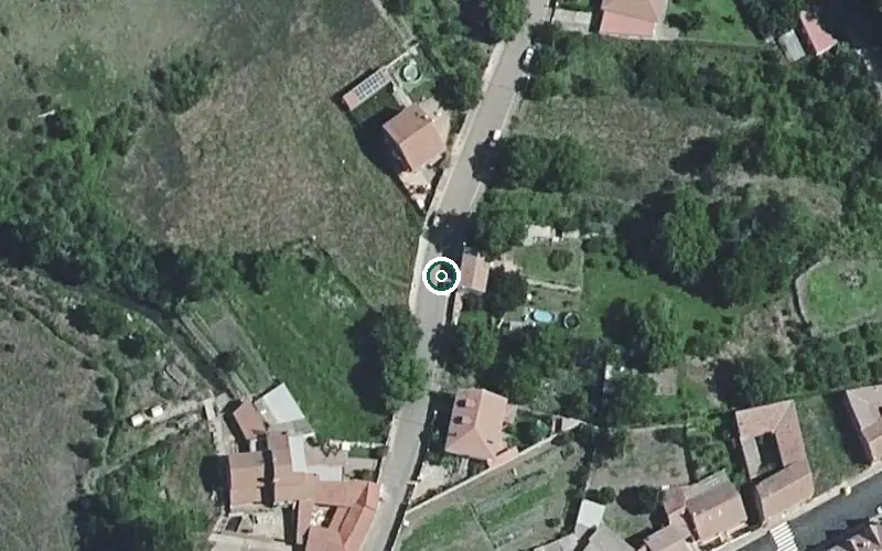 Vista aérea de la ubicación de Residencia de Personas Mayores San Froilan