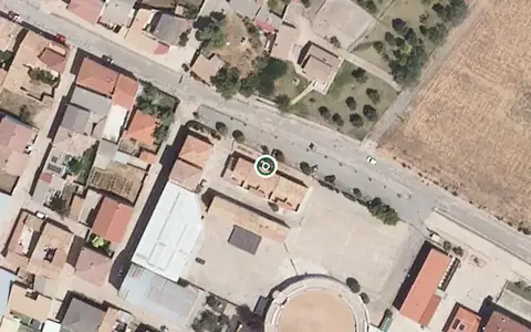 Vista aérea de la ubicación de Residencia de Ancianos Centro de Mayores Miguel de Molinos