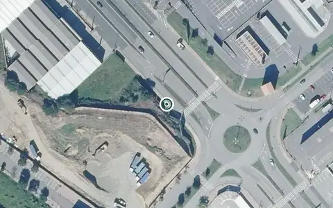 Vista aérea de la ubicación de Residencia para Persoas Maiores O Berton