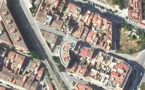 Vista aérea de la ubicación de Tenir Cura