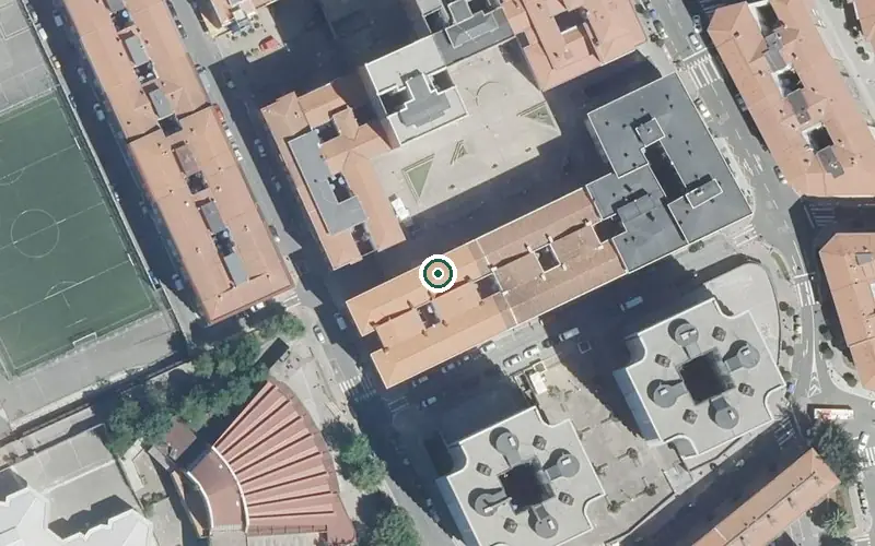 Vista aérea de la ubicación de Residencia Anai-artean Egoitza