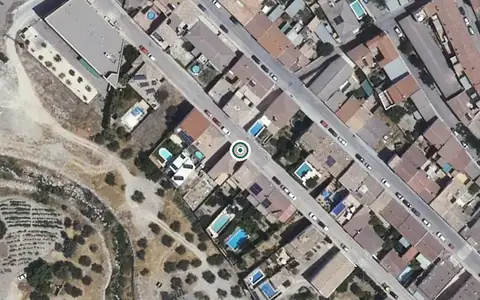 Vista aérea de la ubicación de Centro de Día para Mayores María Ortega Granada