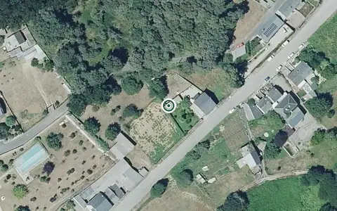 Vista aérea de la ubicación de Vivenda Comunitaria Entre Bicos