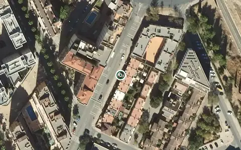 Vista aérea de la ubicación de Centro de Día para Mayores Parque Almunia