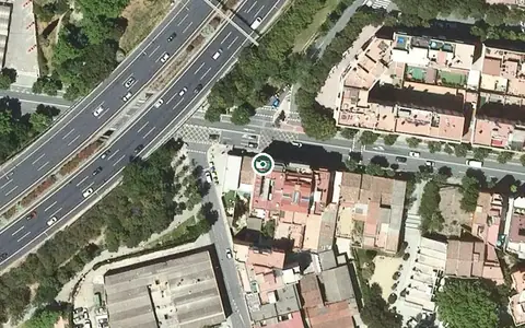 Vista aérea de la ubicación de Centre de dia El Palauet de Sant Feliu