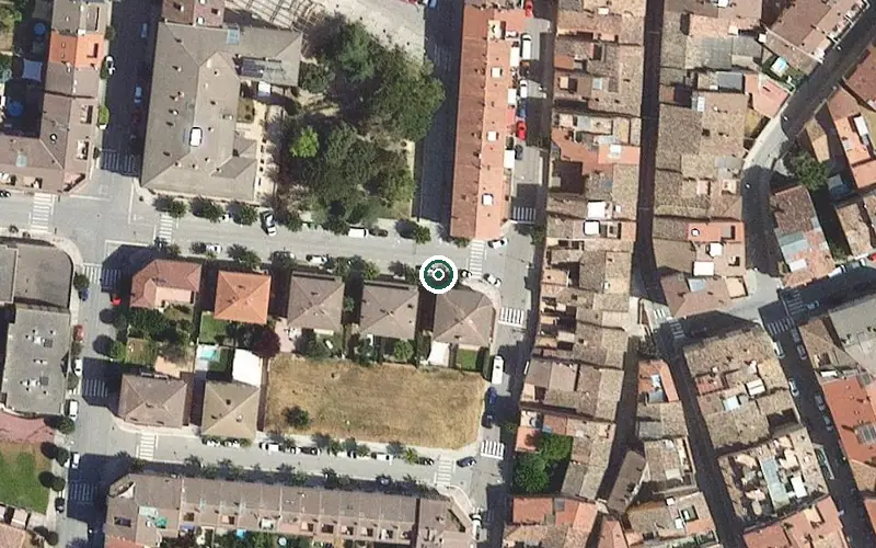 Vista aérea de la ubicación de Centre de dia Centelles