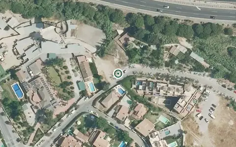 Vista aérea de la ubicación de Centro Residencial Virgen de la Victoria