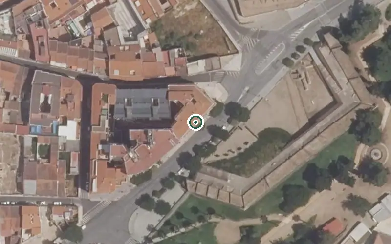 Vista aérea de la ubicación de Centro de Día Vitalia