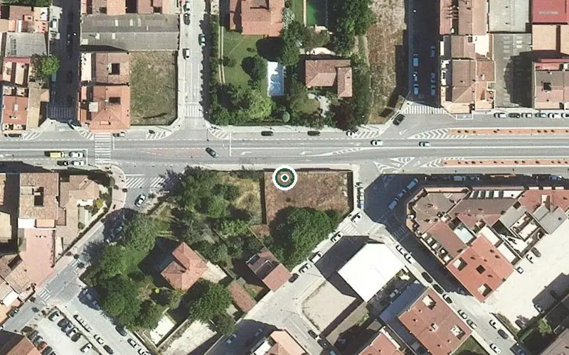Vista aérea de la ubicación de Jardins Castelló