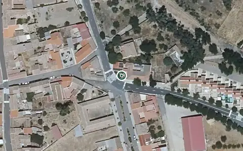Vista aérea de la ubicación de Vivienda Municipal de Mayores de Mestanza