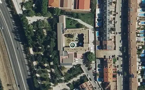 Vista aérea de la ubicación de Residencia Fuenlabrada (Municipal)