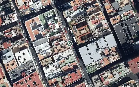 Vista aérea de la ubicación de Ballesol las Palmas