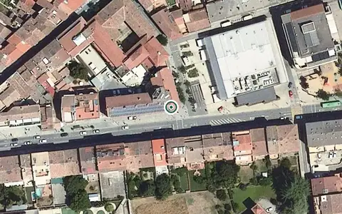Vista aérea de la ubicación de Hospital de Sant Jaume