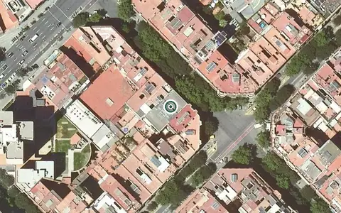 Vista aérea de la ubicación de Residencia Virgen de las Nieves