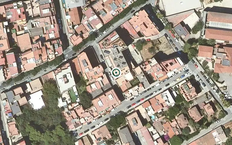Vista aérea de la ubicación de Centre de dia del Centre assistencial Raset