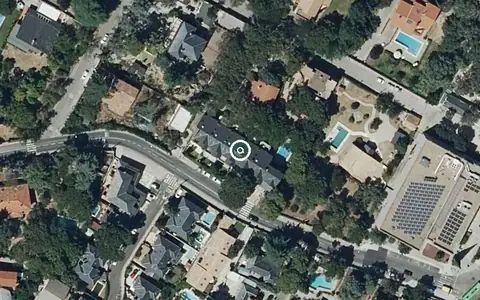 Vista aérea de la ubicación de Residencia Acacias (Torrelodones)