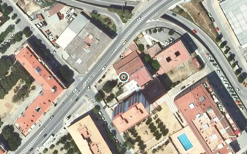Vista aérea de la ubicación de Lantus Calella
