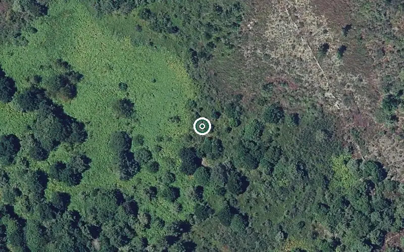 Vista aérea de la ubicación de Residencia para Persoas Maiores Navia de Suarna