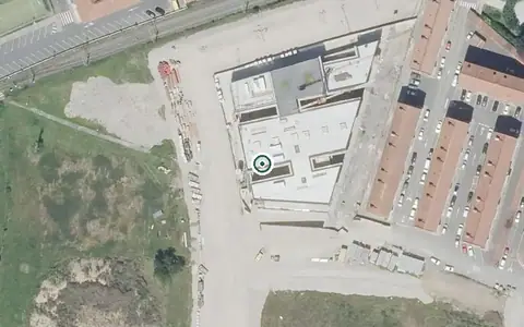 Vista aérea de la ubicación de Residencia Zallako Eguzki Egoitza