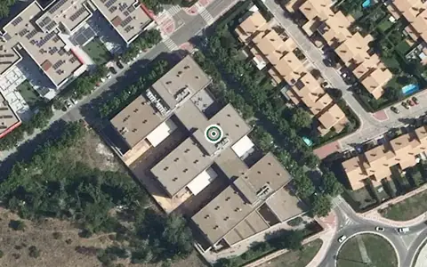Vista aérea de la ubicación de Centro de Día Bouco Valladolid